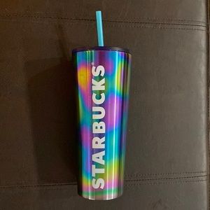 Starbucks Venti Stainless Steel Limited Rainbow Oil Cup